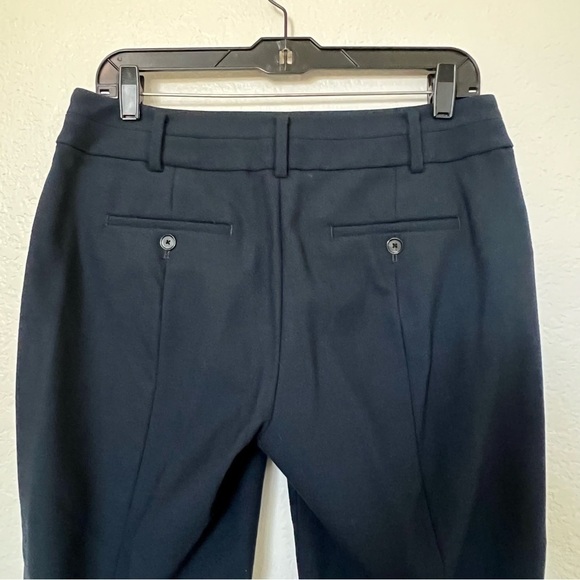 2/$30 Ann Taylor LOFT Navy Blue Julie Slacks Pants Wool Blend SZ 4 - Picture 8 of 16